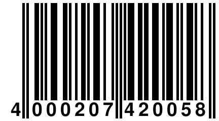 4 000207 420058