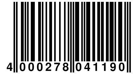 4 000278 041190