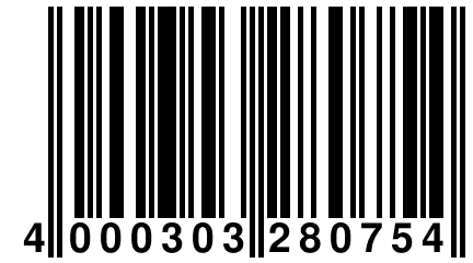 4 000303 280754