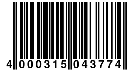 4 000315 043774