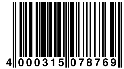 4 000315 078769