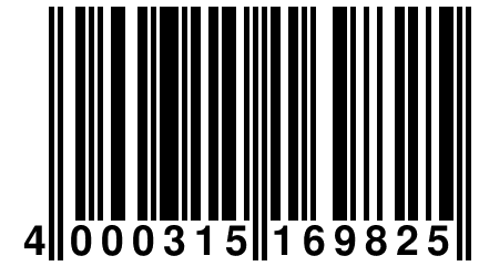 4 000315 169825