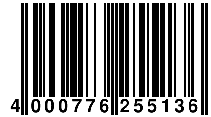 4 000776 255136