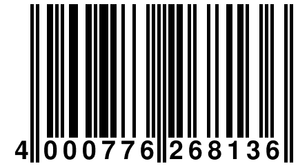 4 000776 268136