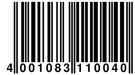 4 001083 110040