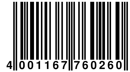 4 001167 760260