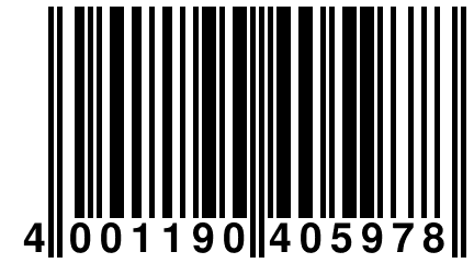 4 001190 405978