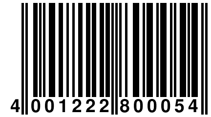 4 001222 800054