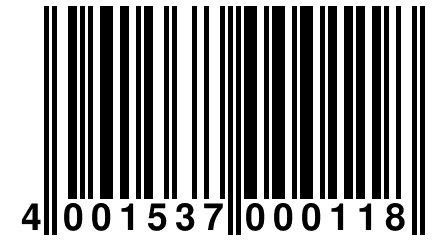 4 001537 000118