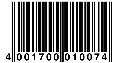 4 001700 010074