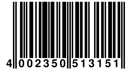 4 002350 513151
