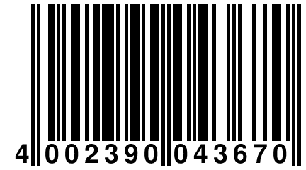 4 002390 043670