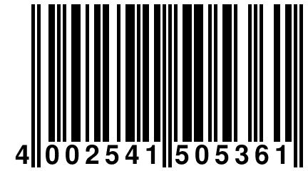 4 002541 505361