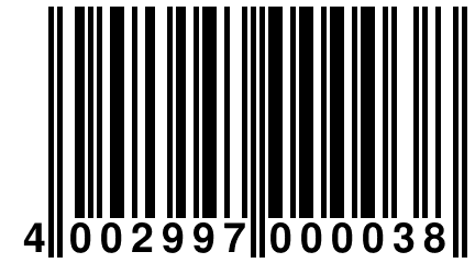 4 002997 000038