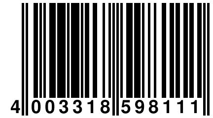 4 003318 598111
