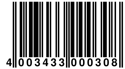 4 003433 000308
