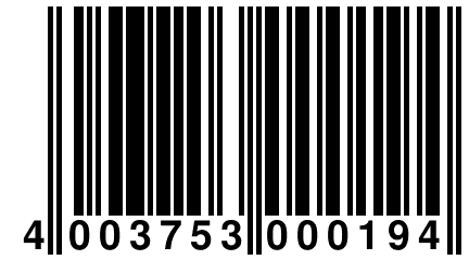 4 003753 000194