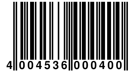 4 004536 000400