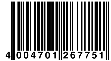 4 004701 267751