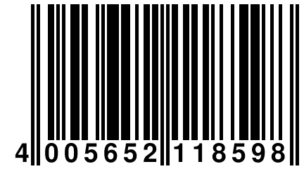 4 005652 118598