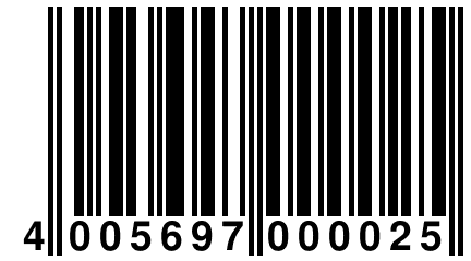 4 005697 000025