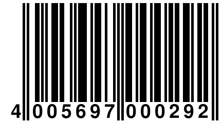 4 005697 000292