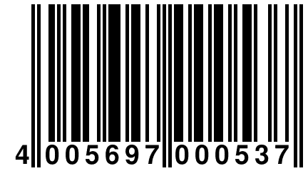 4 005697 000537