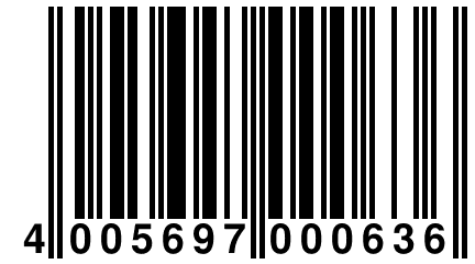 4 005697 000636