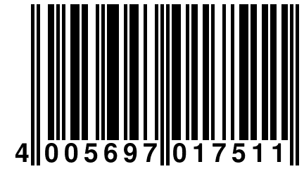 4 005697 017511