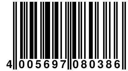 4 005697 080386