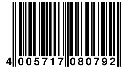 4 005717 080792