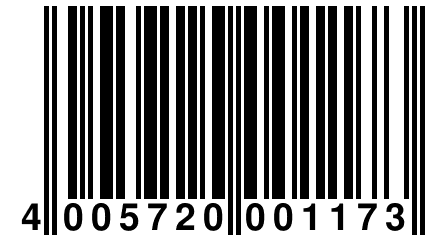 4 005720 001173