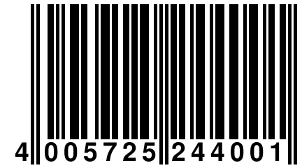 4 005725 244001