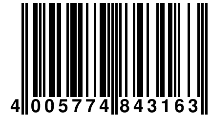 4 005774 843163