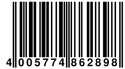 4 005774 862898