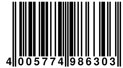 4 005774 986303