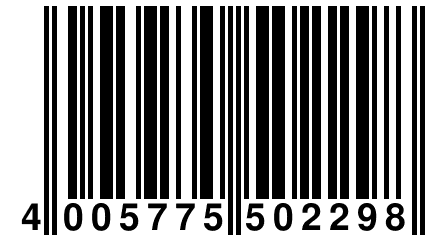 4 005775 502298