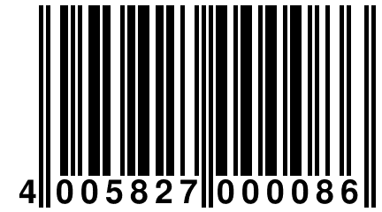 4 005827 000086