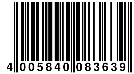 4 005840 083639