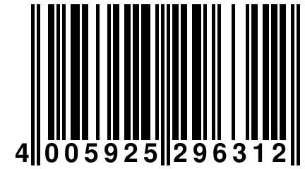 4 005925 296312