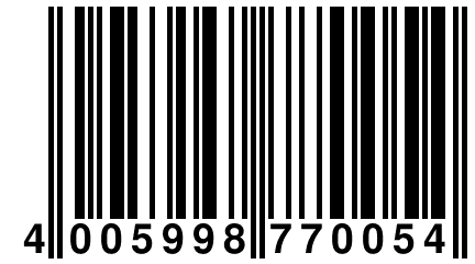 4 005998 770054