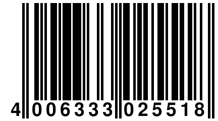 4 006333 025518