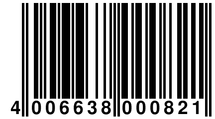 4 006638 000821