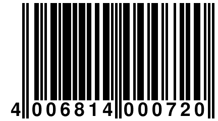 4 006814 000720