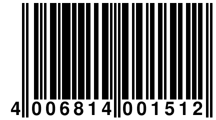 4 006814 001512