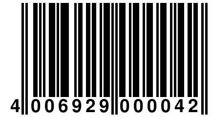 4 006929 000042