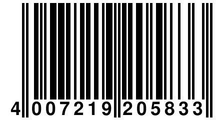 4 007219 205833