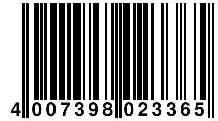 4 007398 023365