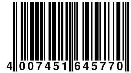 4 007451 645770