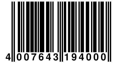 4 007643 194000